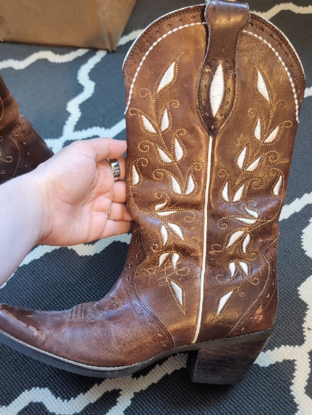 Ariat Sonora Leather Boots - Picture 3 of 7